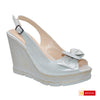 Sandale Dama Piele Naturala Argintie Lorena 2
