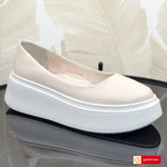 Balerini Piele Naturala Bej Gabriela 3146-53