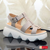 Sandale Piele Naturala Taupe Lorena 3979-1