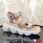 Sandale Piele Naturala Taupe Lorena 3979-1