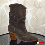 Ghete Dama Piele Naturala Intoarsa Maro Sandy 4112-3