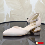 Sandale Dama Office Piele Naturala Bej Lorena 3944-1