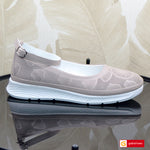 Balerini Piele Naturala Taupe Perlla 0135-348