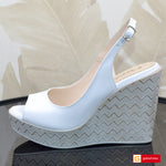 Sandale Dama Piele Naturala Alba Lorena 3917-3