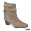 Ghete Dama Piele Naturala Taupe Sandy 3656-2