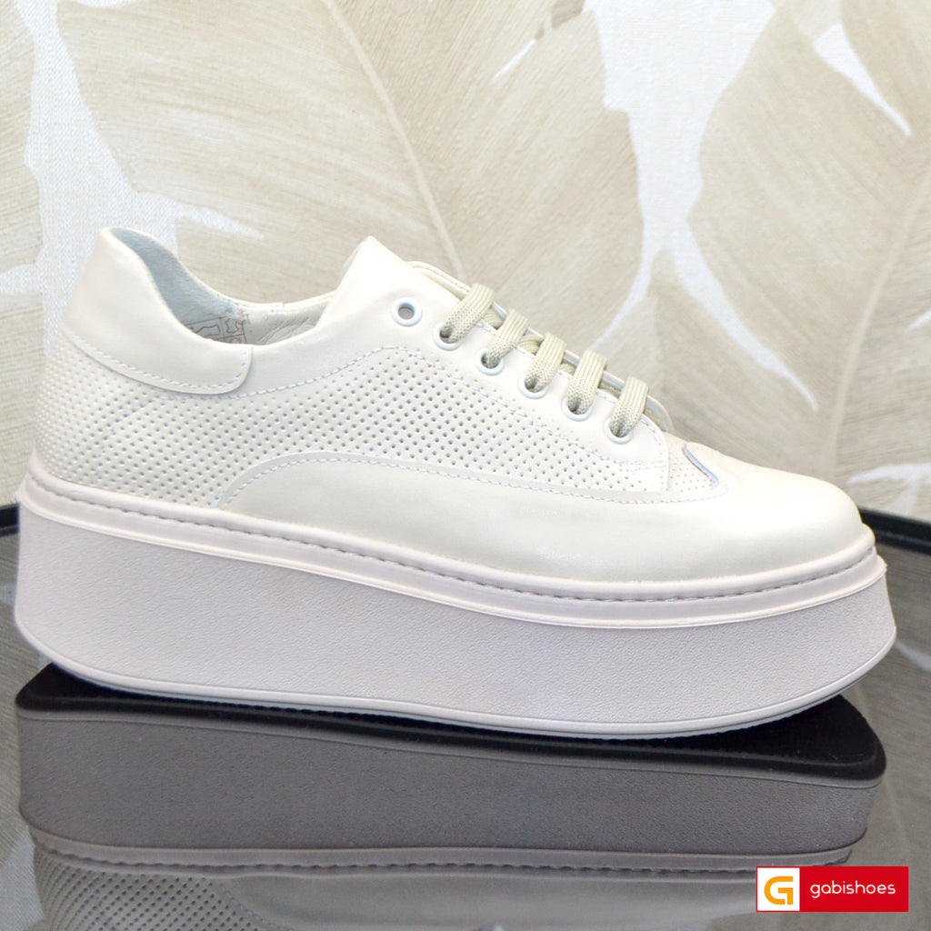 Pantofi Casual Dama Piele Naturala Bej Lorena 1896-5