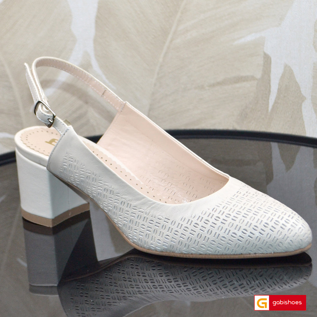 Sandale Dama Office Piele Naturala Bej Lorena 3895-1