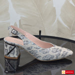 Sandale Dama Office Piele Naturala Bej cu Taupe PERLLA 0441