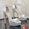 Sandale Dama Piele Naturala Bej Sidef Lorena 300-15