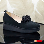 Pantofi Casual Dama Piele Naturala Neagra Lorena 1148-38