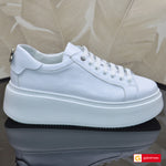 Pantofi Sport Dama Piele Naturala Alba Lorena 3606-1
