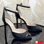 Sandale Office Dama Piele Naturala Neagra Ama 3904-2