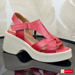 Sandale Casual Dama Piele Naturala Rosie Lorena 3951-2
