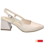 Sandale Dama Office Piele Naturala Bej Pudra Lorena 3754-2