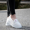 Pantofi Sport Piele Naturala Alba Lorena 4006-2026