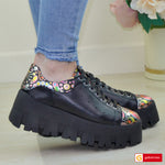 Pantofi Sport Piele Naturala Bej Gabinna 3873-4
