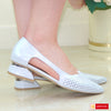 Sandale Dama Piele Naturala Argintie Lorena 1585