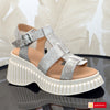 Sandale Piele Naturala Auriu cu Bej Lorena 3400-9