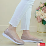 Balerini Piele Naturala Pudra Sidef Lorena 3856-1