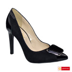 Pantofi Office Dama Piele Naturala Neagra Stefy 3210-3
