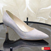 Pantofi Office Dama Piele Naturala Taupe Lorena 3534-7