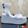 Sandale Piele Naturala Alb Neon Lorena 3959-2