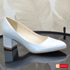 Pantofi Office Dama Piele Naturala Alba Nicole 509-19