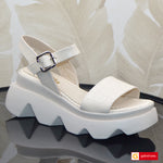 Sandale Piele Naturala Bej Lorena 1161-9