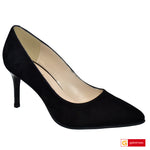 Pantofi Office Dama Piele Naturala Neagra Lorena 3590-1