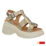 Sandale Piele Naturala Auriu Lorena 3400-3