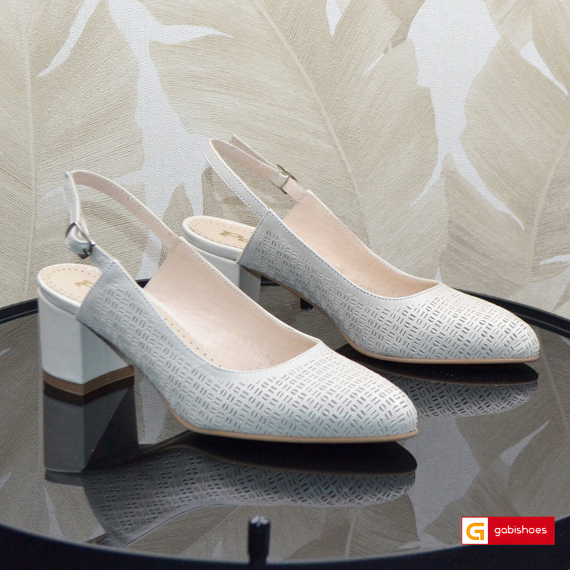 Sandale Dama Office Piele Naturala Bej Lorena 3895-1 T