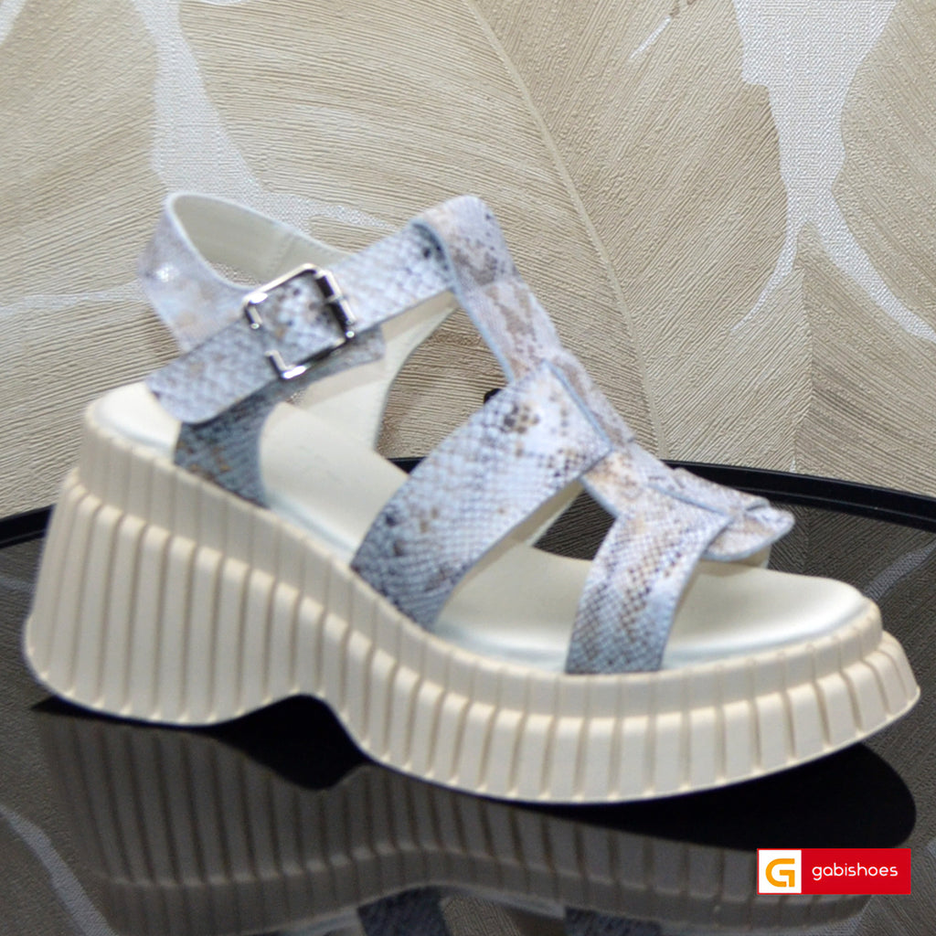 Sandale Piele Naturala Bej Lorena 3400-8