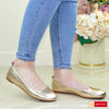 Balerini Dama Piele Naturala Auriu Natalia 164-91169