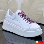Pantofi Sport Piele Naturala Alba Gabinna 3182 Siclam