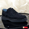 Pantofi Casual Piele Naturala Neagra Gabriel 3686-1