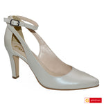 Pantofi Office Dama Piele Naturala Bej Lorena 3814-1