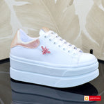 Pantofi Sport Piele Naturala Gabriela Alb TOKIO 3386-27