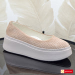 Balerini Piele Naturala Taupe Gabriela 3927-4