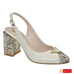 Sandale Office Piele Naturala Bej  Lorena 3337-12