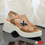 Sandale Casual Dama Piele Naturala Maro Lorena 3951-5