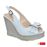 Sandale Dama Piele Naturala Alba Lorena 2