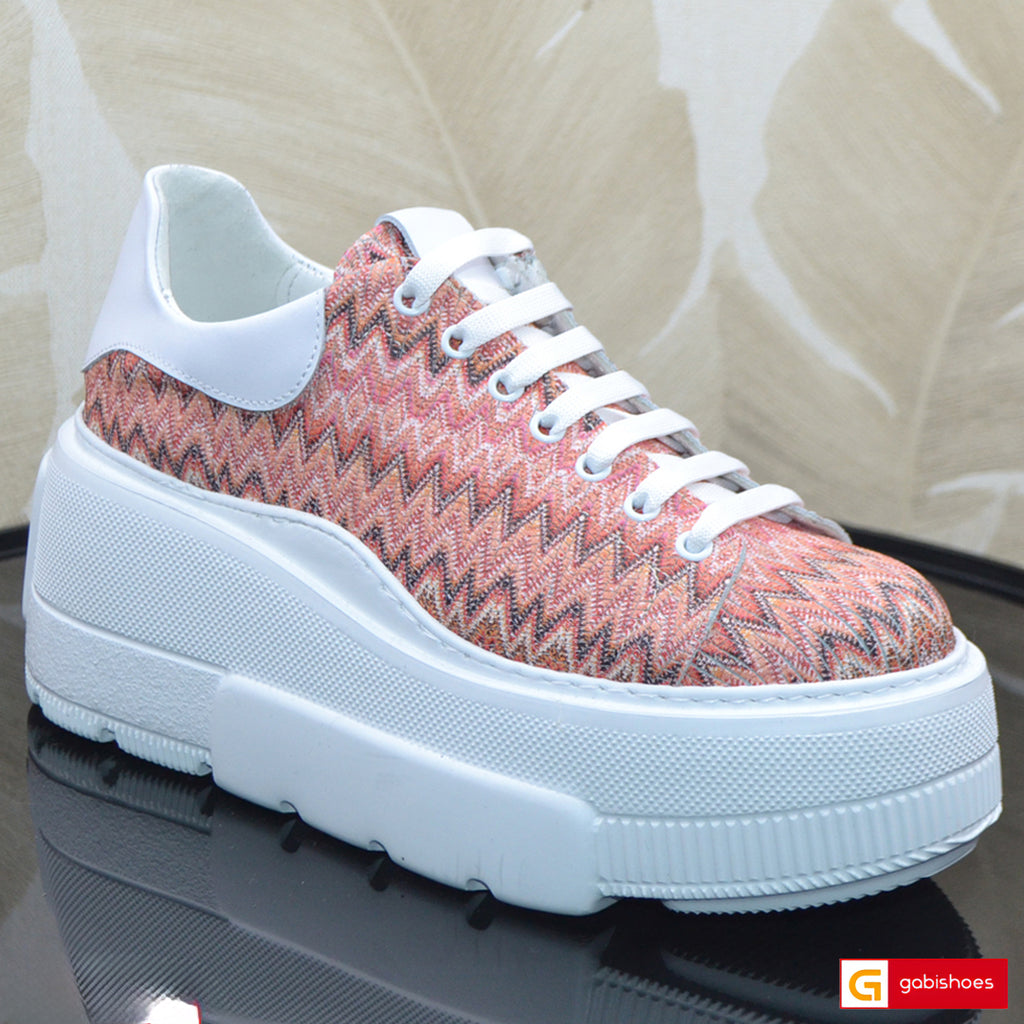 Pantofi Sport Dama Piele Naturala Multicolora Lorena 4046-1