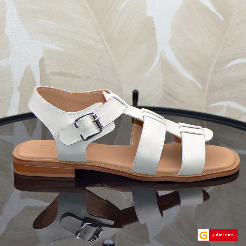 Sandale Piele Naturala Bej Lorena 3921-3