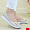 Balerini Piele Naturala Bej Lorena 3855-2