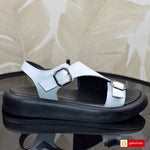 Sandale Piele Naturala Alba Lorena 3948-1