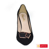 Pantofi Office Dama Piele Naturala Neagra Stefania 5120-72