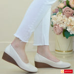 Pantofi Piele Naturala Bej Gabriela DT277-ORTOPEDIC