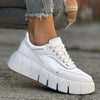Pantofi Sport Piele Naturala Alba Lorena 3902-1