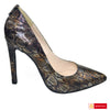 Pantofi Office Dama Piele Naturala Multicolora Lorena 374-73