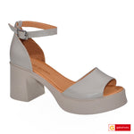 Sandale Dama Piele Naturala Taupe Gabinna 325